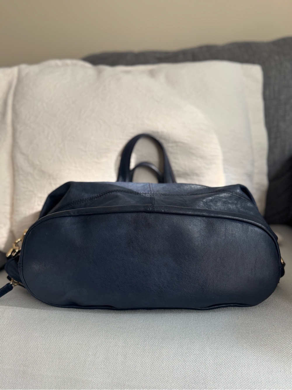 Givenchy Nightingale Navy Blue 2 way Leather Bag - Picture 8 of 14